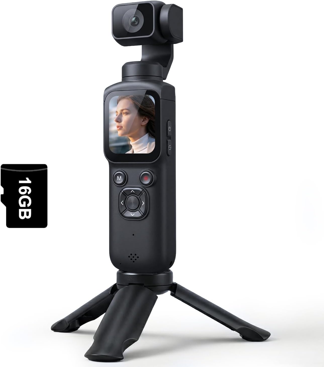 Kamera Vlog Pocket 3-Axis Gimb - Drone Kit Professional ulasan dan harga
